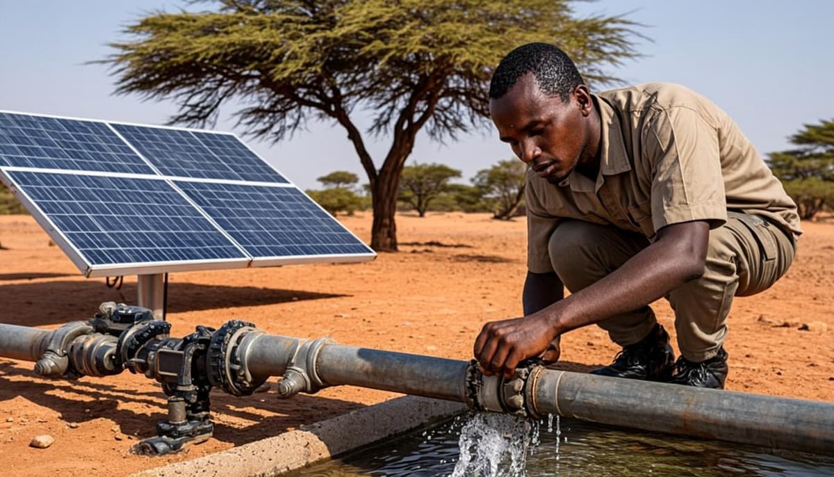 Solar-Powered Borehole Pumps